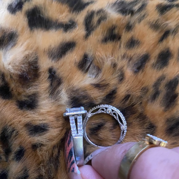 Sold!!!Wedding ring set - Picture 3 of 9